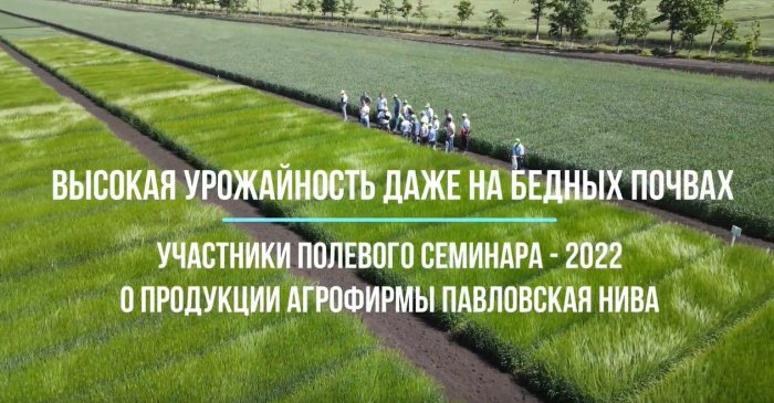 Высокая урожайность даже на бедных почвах: участники Полевого семинара поделились мнением о продукции агрофирмы